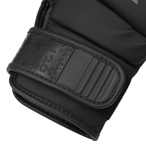 Adidas Sparring Training Gloves Boxing MMA Martial Arts Kickboxing Impact-Absorbing Protection Black S/M or L/XL - color: Black S/M