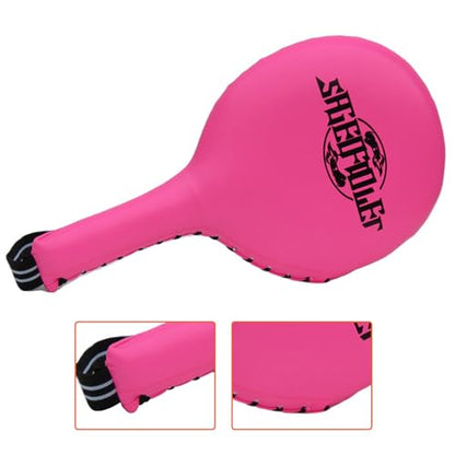 Taekwondo Pads Practice Targets Thickened Foot Pad Martial Arts Equipment Striking Targets Paddles Karate Martial Arts Training Equipment Thickened Foot Pad - color: Black