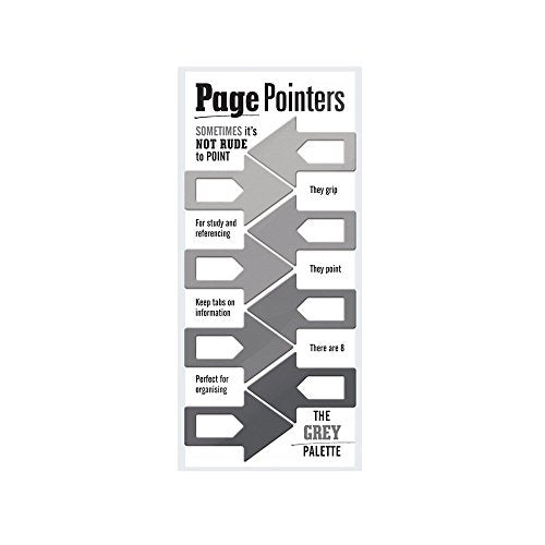 IF Page Pointers Page Markers- Grey, 32001 - color: Grey