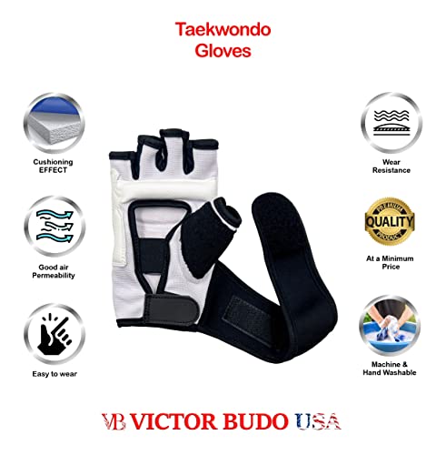 Teka Taekwondo Punch Bag Training Gloves, MMA Grappling Gloves for Sparring Martial Arts Boxing Training for Adults and Kids - size: X-Large