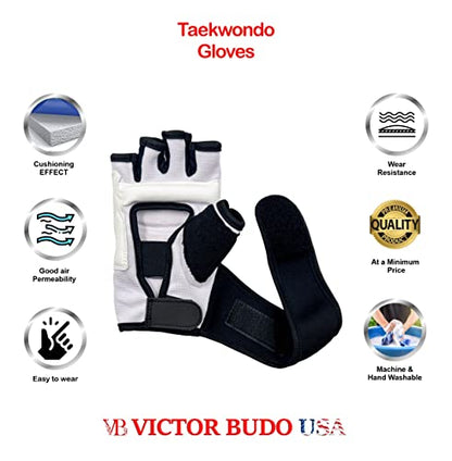 Teka Taekwondo Punch Bag Training Gloves, MMA Grappling Gloves for Sparring Martial Arts Boxing Training for Adults and Kids - size: X-Large