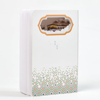 Mecca 3D Engraved Notebook, 120p Dot Journal Gift
