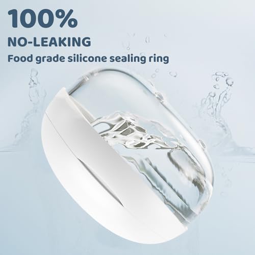 Retainer Case Denture Bath Case Basket Mirror Leak-proof White Hanburger | 2-in-1 design Strainer Basket No-Leak Cleaning Case for Mouth Guard Cute Removal Tool,Aligner chewies,Bursh - color: White Hanburger