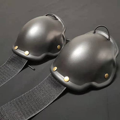 LEONARK Black Armoury Hema Knee/Elbow Protectors Knee/Elbow Pads Shell Knee Guard Caps (Knee Pads) - style: Knee Pads