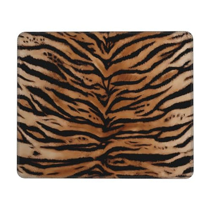 Tiger Skin Wild Africa Animals Mousepad Non-Slip Rubber Base Mouse Pads for Computers Laptop Office Desk Accessories Mouse pad 7.9 x 9.5 in - color: Tiger Stripes