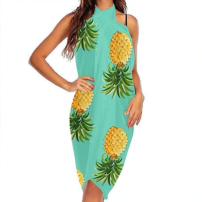 Women Swimwear Pareo Beach Cover Up Bikini Sarong Swimsuit Wrap Skirts - color: Color236