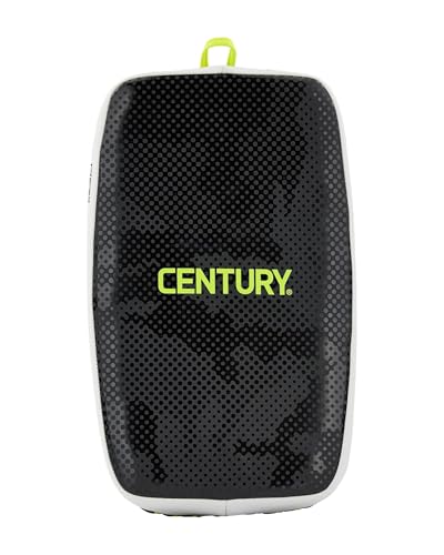 Century Brave IV Curved Muay Thai Pad - Multi-Colored | Martial Arts Training Equipment | Kickboxing & Taekwondo Sparring Gear | MMA Knee Pad | Kicking and Elbowing Bag | 13" L x 8.5" W x 2.75" D