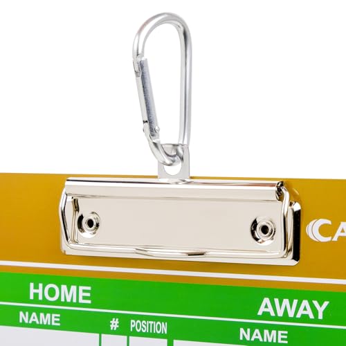 Cannon Sports Dry Erase Coaches Board with Marker - Double-Sided Dry Erase Coaching Board for Baseball, Basketball, Football, Soccer, and Hockey - Perfect for Practices and Games (Baseball) - style: Baseball