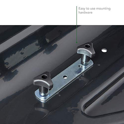 SportRack Vista XL Rear Opening Cargo Box,Black