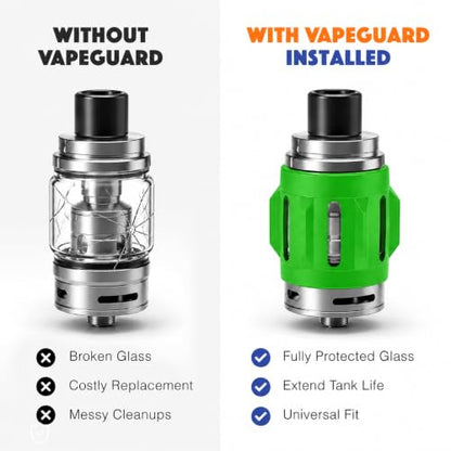 Vaporesso Tank Protector Compatible with Uwell, VOOPOO – Green - color: Green