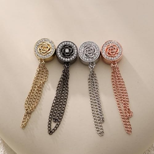 Magnetic Clothing Clips, Strongest Magnetic Strength Buttons Clips, High Powerful Hijab Magnets, Colorful Pinless Clothes Hijab Magnets Pins
