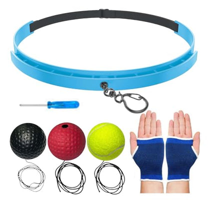 Boxing Reflex Ball Adjustable Band Headgear Reaction Game | Head Boxing Ball for Christmas Stocking Boy Kids Teens Adults Men Youth