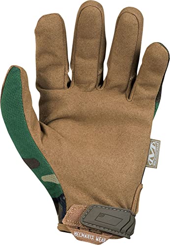 Mechanix Wear - Original Woodland Camo Tactical Gloves (X-Large, Camouflage) - color: Camouflage - Woodland Camo, size: X-Large