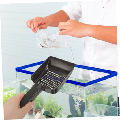balacoo 2pcs Aquarium Sand Shovel Gravel Scoop for Fish Tank Cleaning Effortless Sand Removal Tool for Freshwater Aquariums User-Friendly Skill Levels