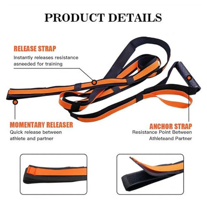 Speed Training Equipment Overload Running Resistance Harness and Agility Equipment for Youth and Adult Set Resistance Band