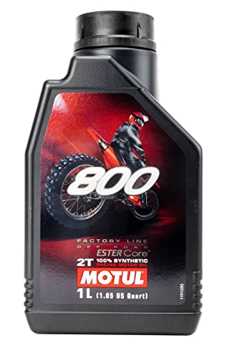 Motul 800-2t Off-Road 100% Synthetic Premix 1 Liter - size: 1L