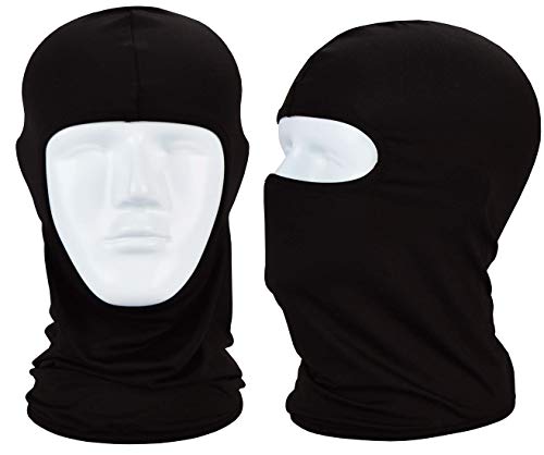 Balaclava Sun/uv face mask UPF 50+ ski mask Neck Gaiter face Scarf Outdoor Sports 3pack - color: Black+navy+dark Grey