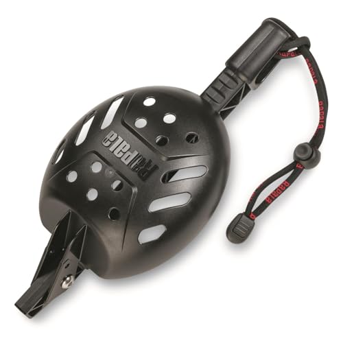 Rapala Compact Mega Scoop, Fold-in Lightweight Ice Fishing Scoop for Clearing Ice Holes, Durable Winter Fishing Accessory