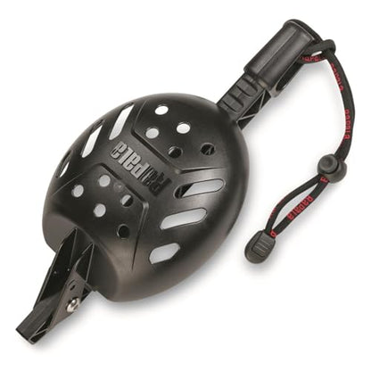 Rapala Compact Mega Scoop, Fold-in Lightweight Ice Fishing Scoop for Clearing Ice Holes, Durable Winter Fishing Accessory
