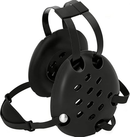 Wrestling Headgear Youth, Tornado & 11 Hols Soft Ear Guard Black | Adjustable Strap, Antimicrobial, Lightweight, Scratch Resistant, Ventilation, for MMA/Brazilian (Users Aged 10 and Above)