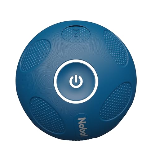 MyoSphere® Vibration Massage Ball Portable Muscle Recovery Tool | Nobol Deep Tissue Vibration Rechargeable Massager - Nobol Blue - color: Nobol Blue