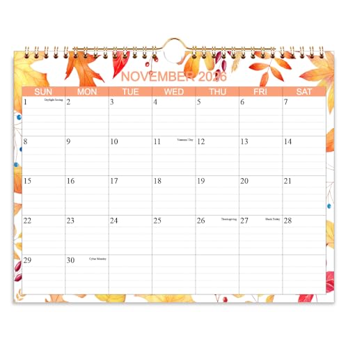 Calendar 2026-2027 - Wall Calendar from Apr 2026 to Jun 2027- Monthly Calendar with 140gsm Thick Paper for Planning and Organizing for Home or Office, 8.5 x 11 In Wall Calendar 2026-2027 - size: 8.5" x 11"
