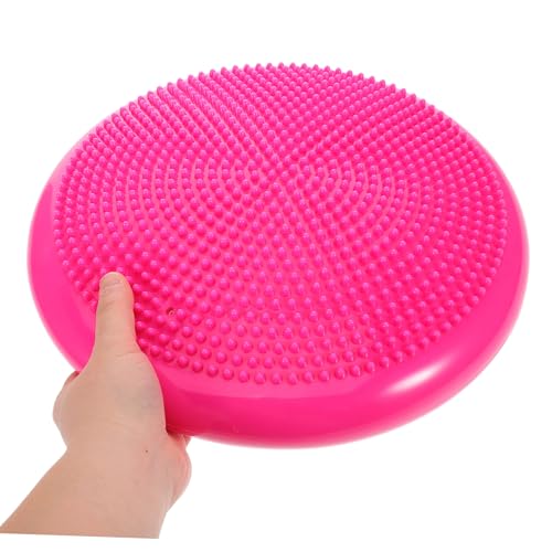 Abaodam Wobble Yoga Cushion Knee and Elbow Protector Inflatable Pvc Pad for Kneeling Exercise Balance Mat Boys and Girls Wobble Disk Multi-functional Easy to Clean