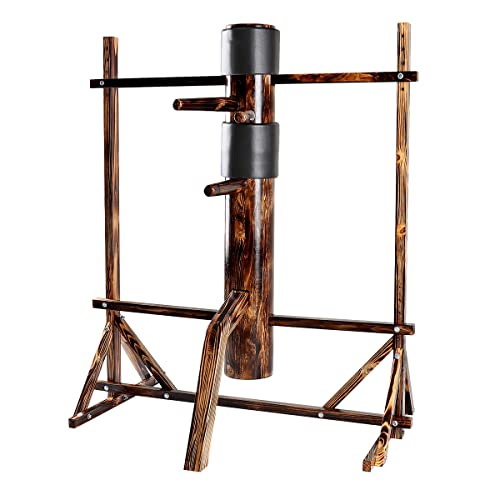 Wood Wing Chun Adjustable Frame Target Training Dummy IP Man Martial Art Kung Fu