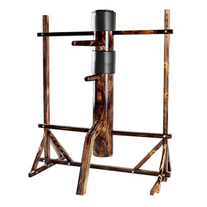 Wood Wing Chun Adjustable Frame Target Training Dummy IP Man Martial Art Kung Fu