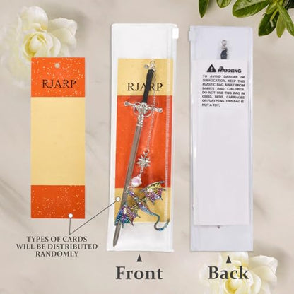 Fourth Wing Dragon Sword Cute Bookmark Book Mark for Reading Women Gifts - color: Silver Color