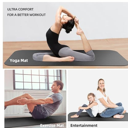 Treadmill Mat,Bike Mat Compatible with Peloton Bike Elliptical Treadmill,Folding Pad Exercise Equipment Under Exercise Trainer Pad for Stationary Indoor Spin - size: 84"L x 32"W x 0.3"Th