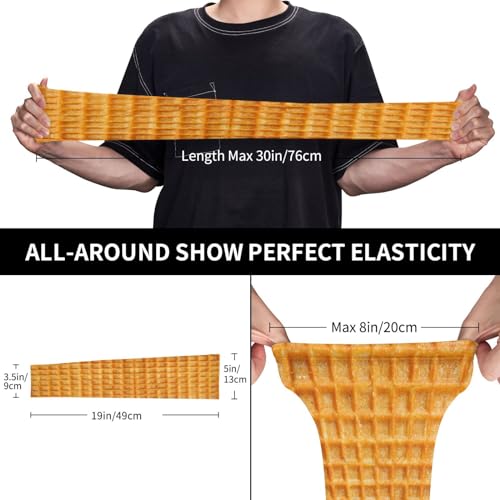 Cooling Arm Sleeves Cover Summer Sun Protection Arm Sleeves For Men Women Baseball Cycling Golf Running - color: Waffles Texture 6