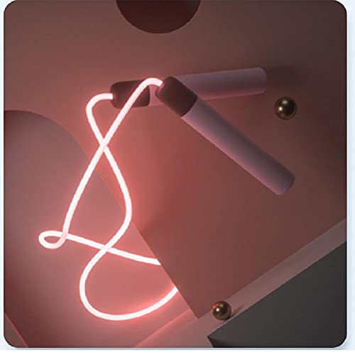 Glowing Skipping Rope Speed Jump Rope Soft Memory Foam Handle - Adjustable Rope LED Skipping for Kids Adults Fitness Fat Burning Exercises