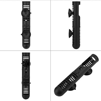 GOTOTOP Fish Heater Protective Case, Aquarium Fish Heater Protective Case Detachable Designed Cover with Suction Cups(No. 2 Protective Sleeve 30.55 cm Long) - size: No. 2 protective sleeve 30.55 cm long