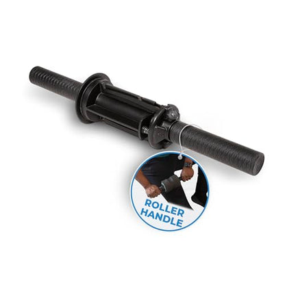 Chirp Focus Muscle Roller, Focus Wheel and Roller Handle in One, On-The-Go Muscle Massage Tool, Stretching Equipment, Targets Pressure Points, Focused Neck & Back Massager - 4" Holds Up to 500 lbs - style: Muscle Roller