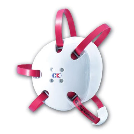 Cliff Keen Signature Wrestling Headgear - color: Red & white