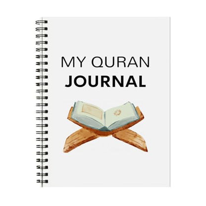 Quran Study Notebook Planner Twin Coil Binding Study Planner Quran Reading Tracking Journal for Scheduling Planning Paper Quran Journal