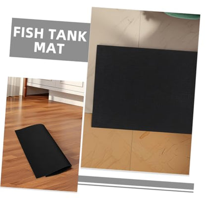 ibasenice 2pcs Fish Tank Leveling Mat Non- Gasket Pad for Aquarium Stability Shock Absorbing Thick Bottom Tray for Clean Water and Easy Maintenance