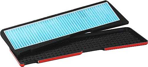 EPAuto Air Intake Filter + Grille Cover Replacement for Tesla Model 3 (2021-2025) / External Air Inlet Vent Compatiable, 12.5''L x 3.75''W