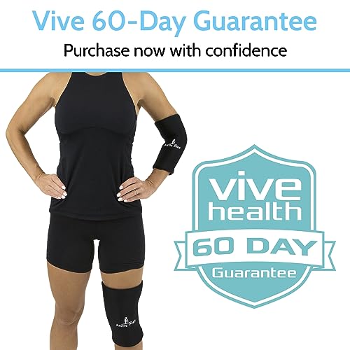 Arctic Flex Ice Sleeve for Knee, Elbow, Arm - Hot & Cold Freeze Pack Wrap | For Tennis Pain Relief, Tendonitis - Gel Compression Brace for Injuries - Therapy Compress - Reusable, 360 Coverage - size: X-Large