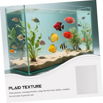 Fish Tank Leveling Pad Non Slip Shockproof Foam Mat for Aquarium Weight Distribution Vibration Control Easy and Enhanced Stability