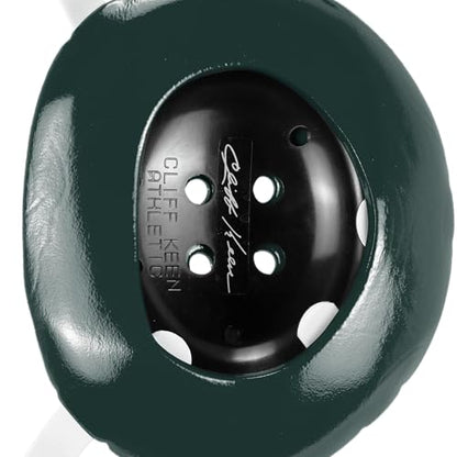 Cliff Keen Signature Wrestling Headgear - color: Dark Green / White