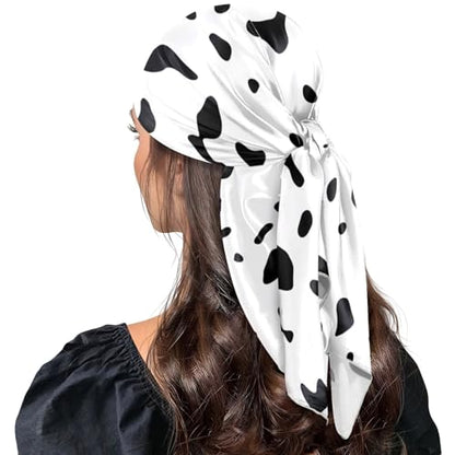 Head Scarf for Women,35" Large Square Hair Scarves Bandana Fashion Neck Scarf - color: Color 8