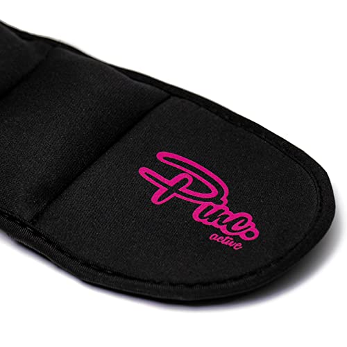 Ankle Weights Set - 0.5lb, 1lb, 2lbs, 3lbs, 4lbs, 5lbs, 8lbs and Adjustable Sets - for Women, Men and Kids - color: Black, style: 2lbs each (4lbs pair)