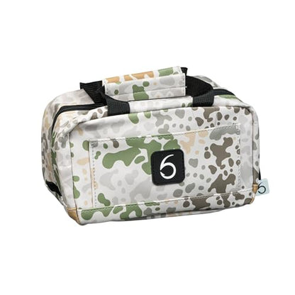6th Sense Fishing Small Bait Bag – Durable Soft-Sided Storage for Soft Plastics (Caddo Camo - Brown) - color: Caddo Camo - Brown