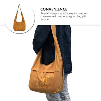 Garneck Cloth Sling Organizer Bag for Women with Ample Storage Space and Versatile Design, Simple and Stylish Crossbody Pouch Suitable for Everyday Use and Travel