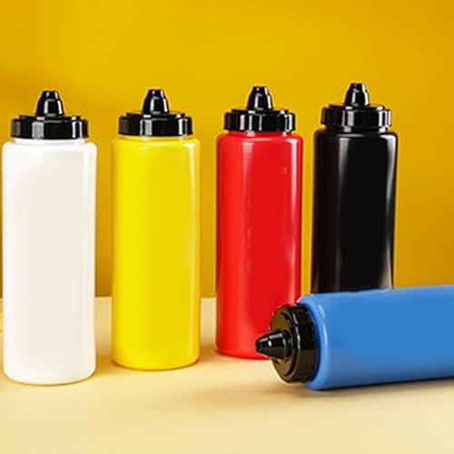 1L Water Bottle with Convenient Squeeze Cap and Long Straw for Athletes on the Move Easy Hydration (Black) - color: Black