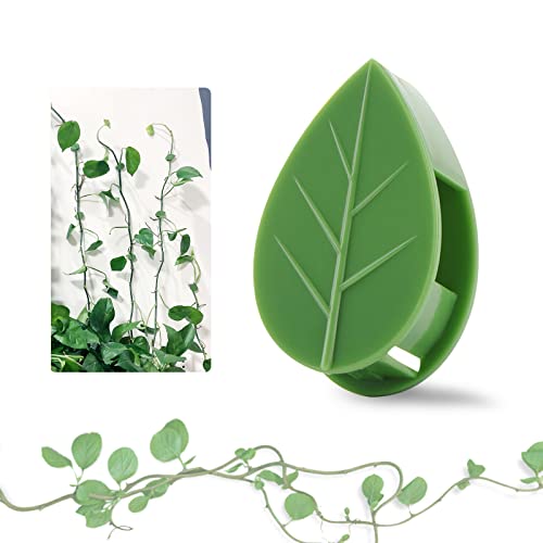 Plant Clips for Climbing Plants（40 Pack）, Self-Adhesive Fixer, Plant Climbing Wall Fixture Clips for Supporting Stems Grow Upright, Vines Traction, Cable Wire Fixing