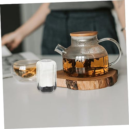 PRETYZOOM Tea Ceremony Lid Rack Glass Bowl Holder for Decorative Teapot Tea Kettle Lid Stand