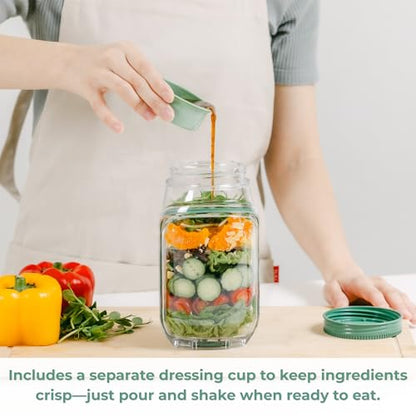 Prepara The Original Salad Pod, 4.5 Cups, Green - size: 4.5 Cup